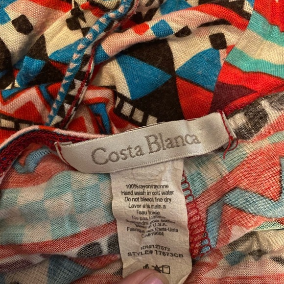 Aztec Print Y2K Tank Top - Picture 2 of 5